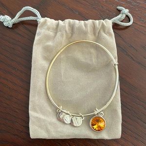 Alex and Ani November birthstone bangle